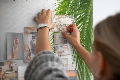 Tablă de plută cu frunze de palmier