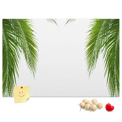 Tablă de plută cu frunze de palmier