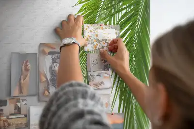 Tablă de plută cu frunze de palmier