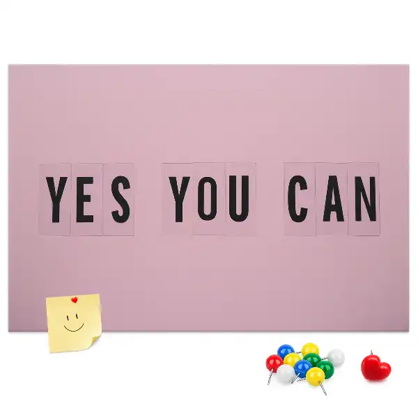 Panou din plută Yes You Can