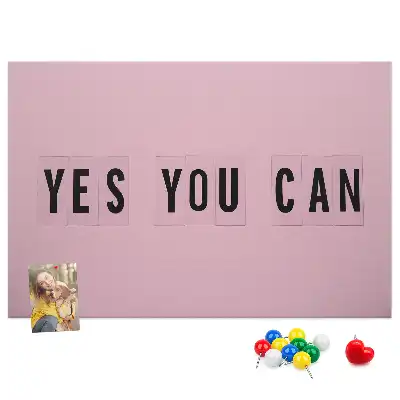 Panou din plută Yes You Can