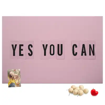 Panou din plută Yes You Can