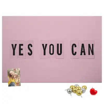 Panou din plută Yes You Can