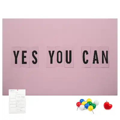 Panou din plută Yes You Can
