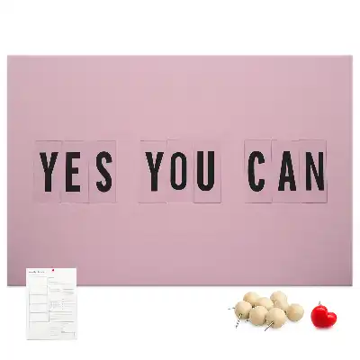 Panou din plută Yes You Can