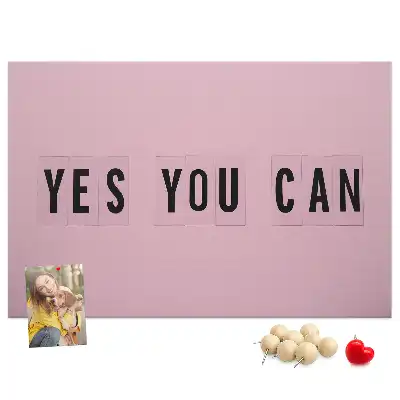 Panou din plută Yes You Can