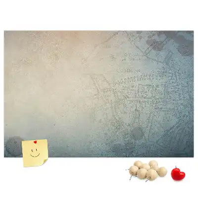 Tabla de pluta Temă vintage de crimă
