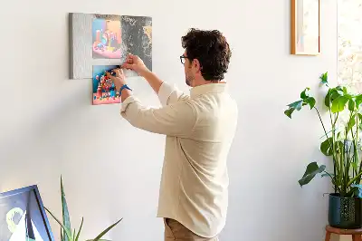 Suport din plută cu model artă marmură