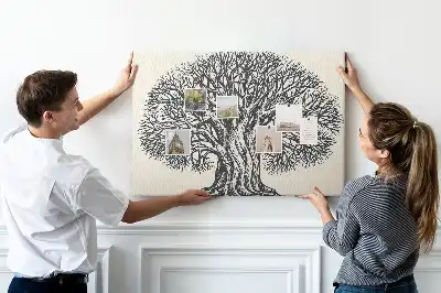 Tablou din plută Copac singuratic maiestuos