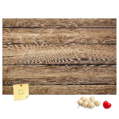 Panou din plută cu model de scânduri de lemn rustice