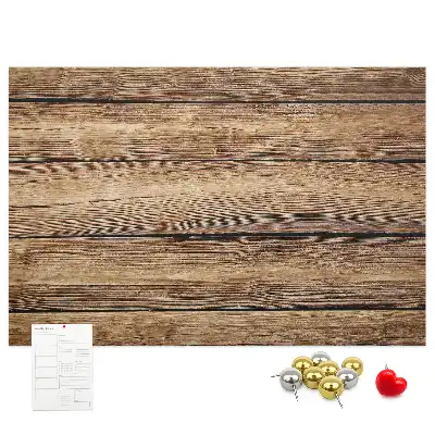 Panou din plută cu model de scânduri de lemn rustice