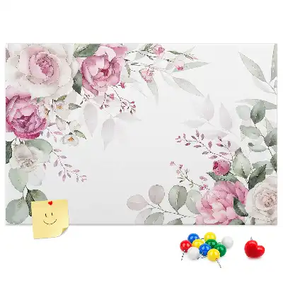 Tabla de pluta Ramă florală