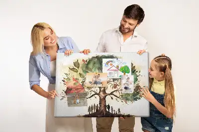 Tablă de plută pentru arborele genealogic