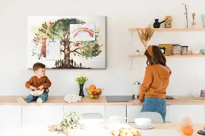 Tablă de plută pentru arborele genealogic