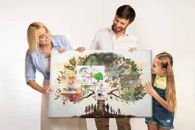Tablă de plută pentru arborele genealogic
