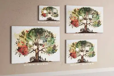 Tablă de plută pentru arborele genealogic