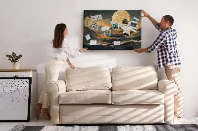 Tabla de pluta Peisaj artistic modern