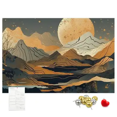 Tabla de pluta Peisaj artistic modern