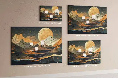 Tabla de pluta Peisaj artistic modern