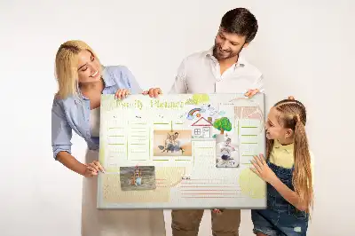 Panou de plută pentru planificator familial