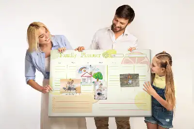Panou de plută pentru planificator familial
