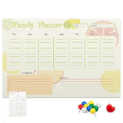 Panou de plută pentru planificator familial