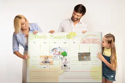 Panou de plută pentru planificator familial