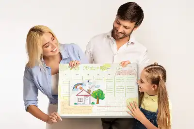 Panou de plută pentru planificator familial