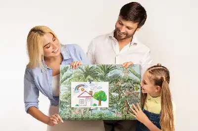 Panou din plută cu imprimeu natură junglă