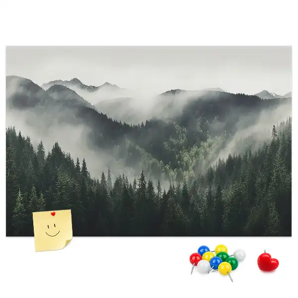Panou plută Peisaj de pădure