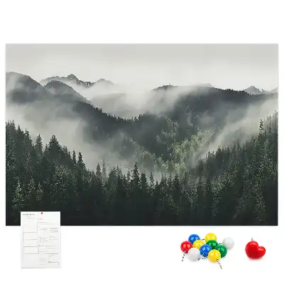 Panou plută Peisaj de pădure