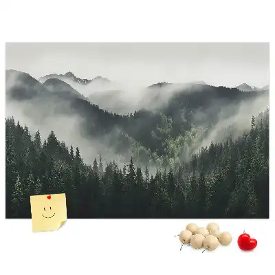 Panou plută Peisaj de pădure