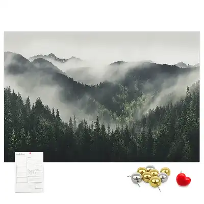 Panou plută Peisaj de pădure