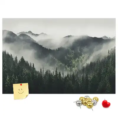 Panou plută Peisaj de pădure