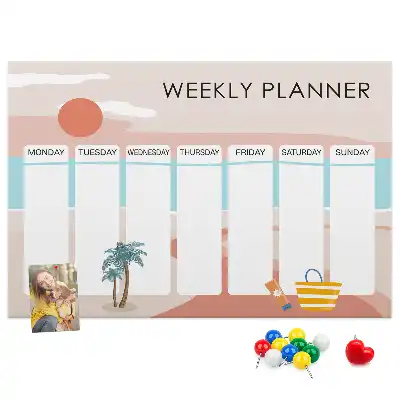 Panou din plută organizator pentru 7 zile