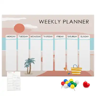 Panou din plută organizator pentru 7 zile