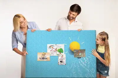 Tablă din plută cu design bec