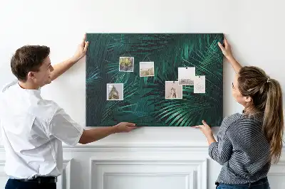 Tablă de plută cu model de vegetație exotică de junglă safari