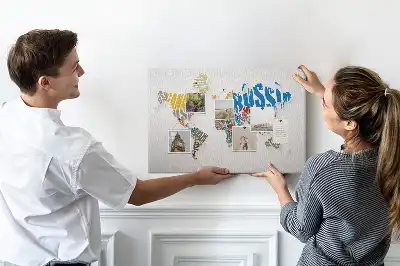 Panou din plută Geografie cu litere și cuvinte