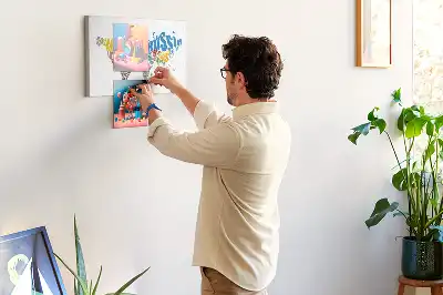 Panou din plută cu design sub formă de hartă