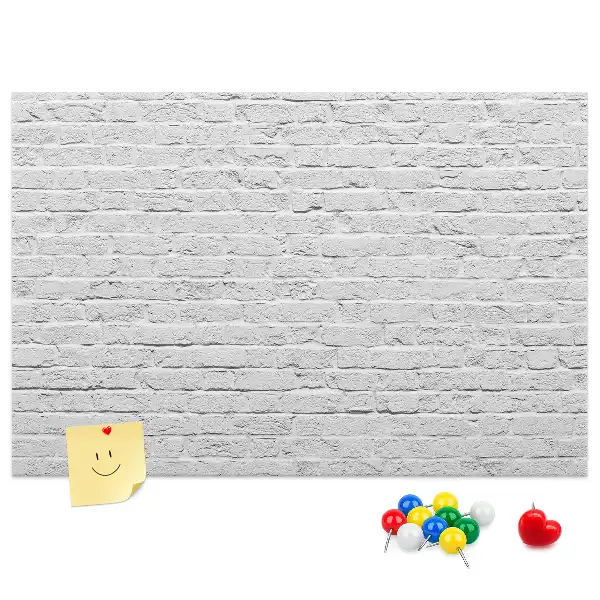 Panou din plută pentru perete cu model de cărămidă