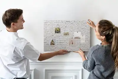Panou din plută pentru perete cu model de cărămidă