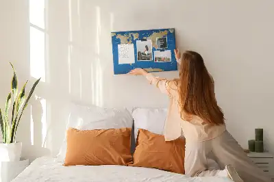 Panou din plută hartă a lumii cu țări
