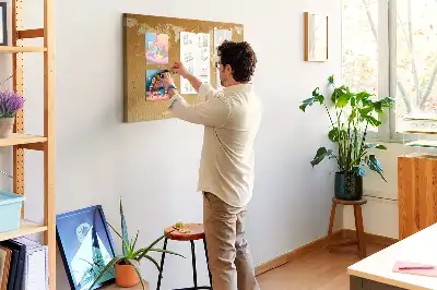 Tablă de plută hartă a lumii Planeta Pământ pentru perete