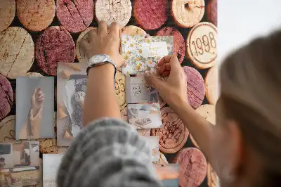 Panou din plută pentru colecția de dopuri de sticle