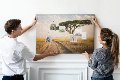 Tabla de pluta Peisaj din Africa