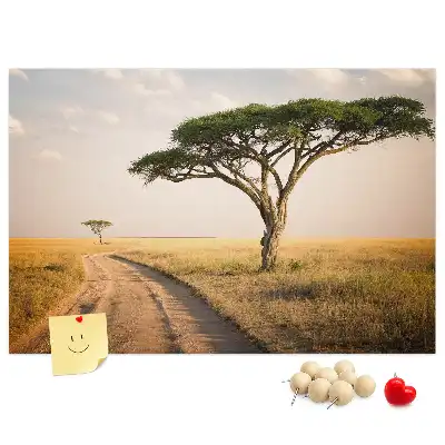 Tabla de pluta Peisaj din Africa