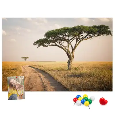 Tabla de pluta Peisaj din Africa