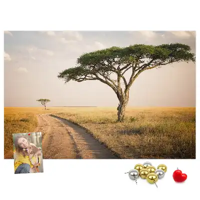 Tabla de pluta Peisaj din Africa