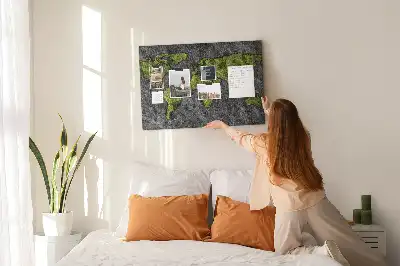 Hartă a continentelor din plută model clasic